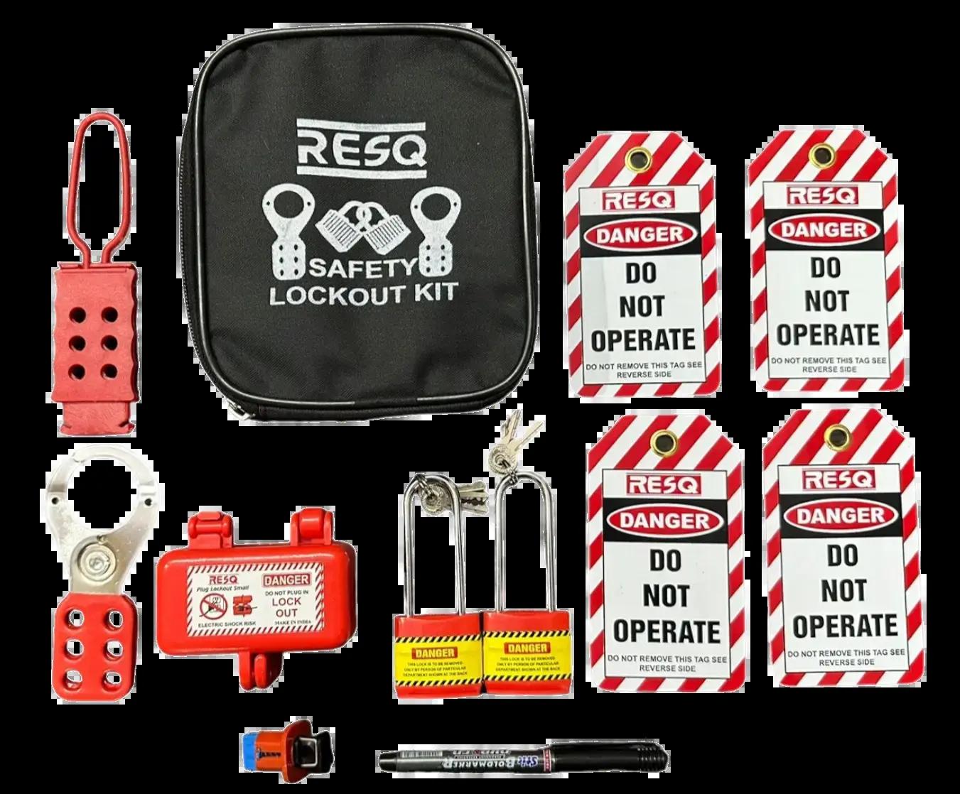Lockout Tagout Kit - Black