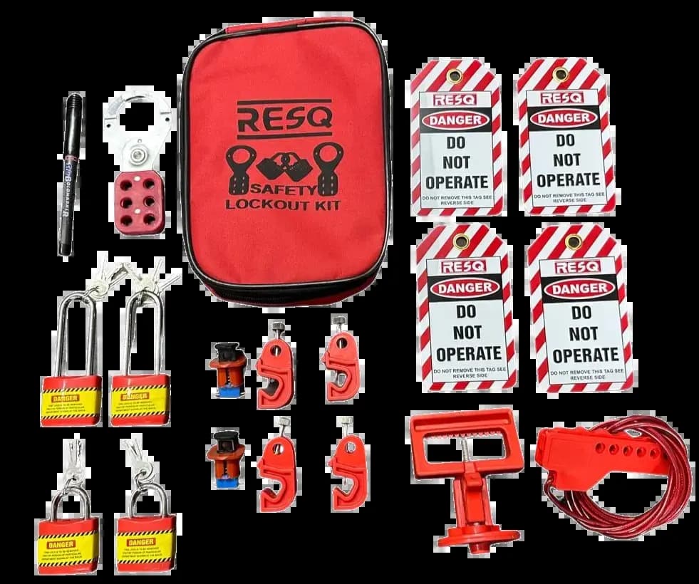 Lockout Tagout Kit - Red